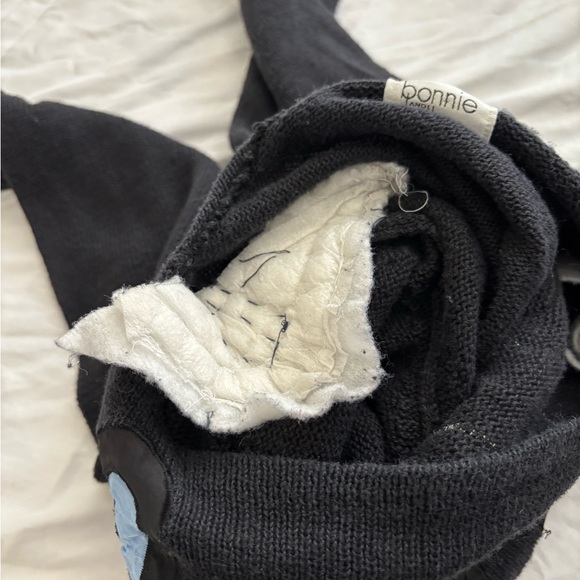 Vintage 80s Bonnie & Bill Colorful Embroidered Sweater Art Deco Cottagecore - Picture 7 of 8